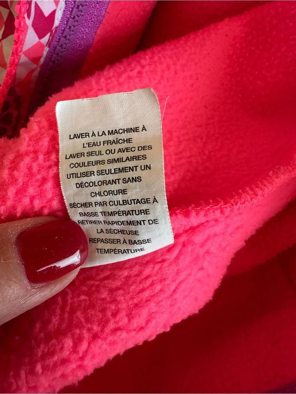Girls XL 14 Children’s Place Puffer Jacket 3 In 1 Pink/Purple Kaleidoscope Hood